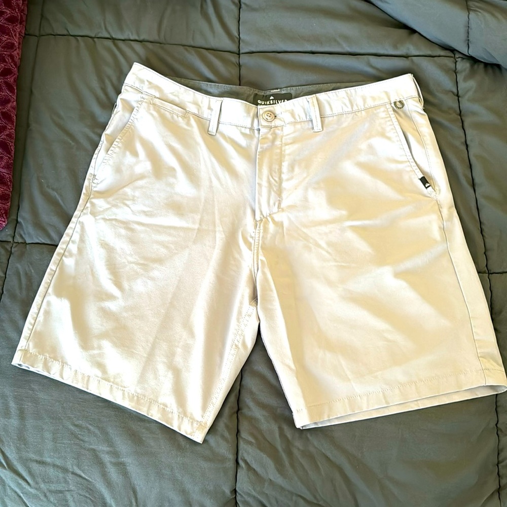 Quiksilver Men’s Amphibian Stretch Shorts 36 Gray